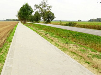 Gotowa droga gminna Łupawa – Maczkowo wzdłuż trasy ekspresowej zdjęcie 2