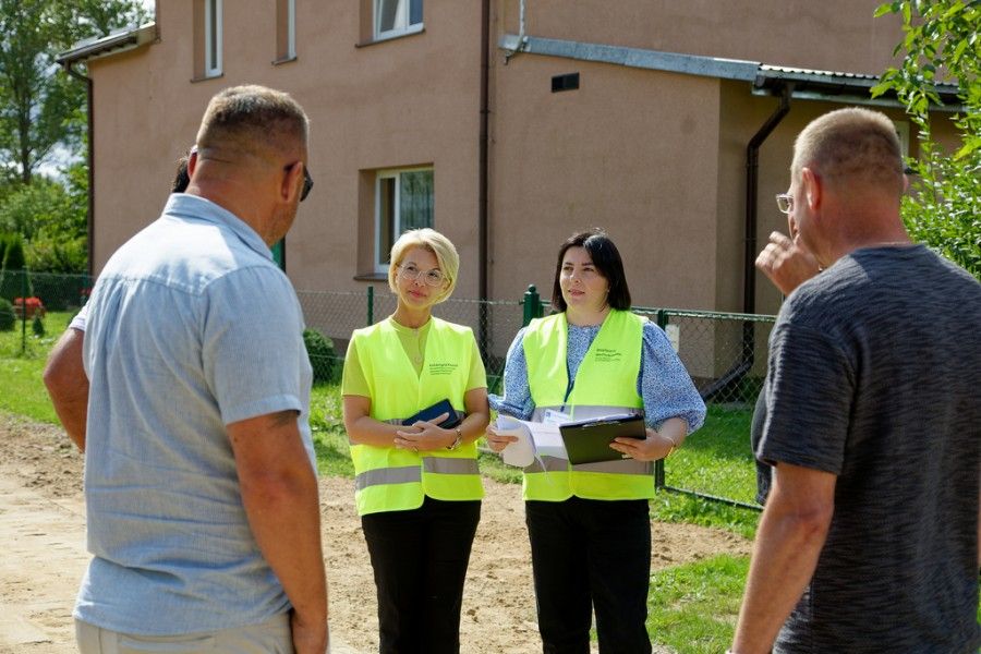 Zdjęcie: Zakonczenie przebudowy drogi w Malczkówku