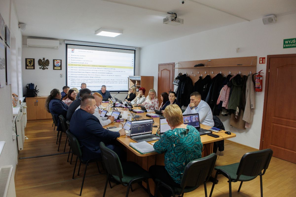 Zdjęcie: XXI sesja Rady Gminy Potęgowo