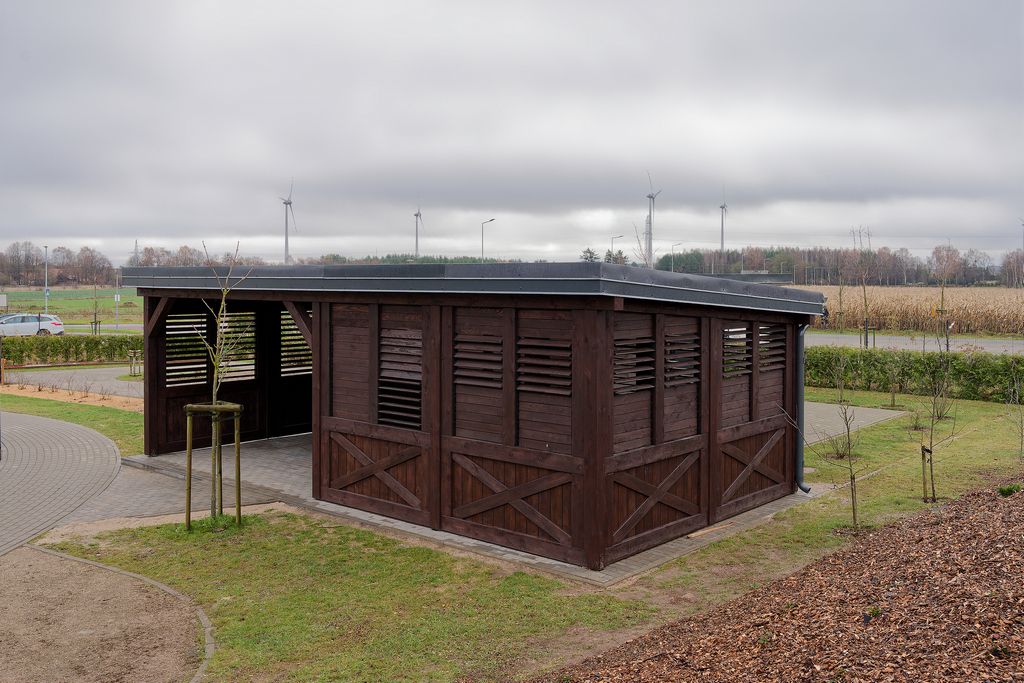 Zdjęcie: Nowa altana przy Przedszkolu i Żłobku w Potęgowie