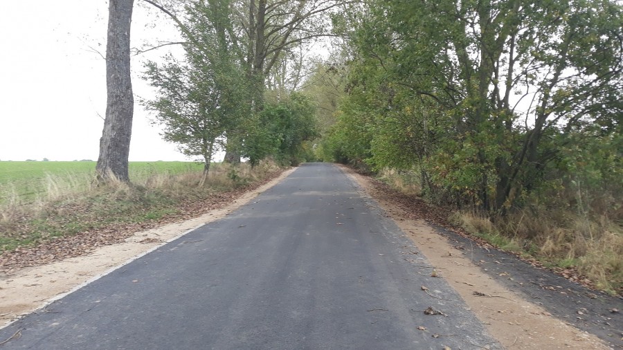 Zdjęcie: Przebudowa drogi gminnej Nr 121025G Łupawa-Dąbrówno etap II