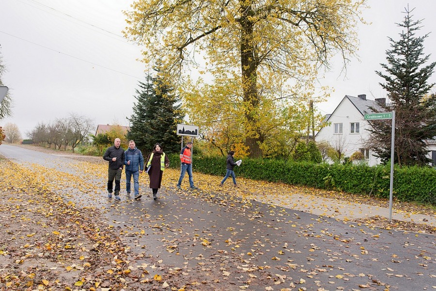 Zdjęcie: Nowa droga w Grąbkowie Kolonii pod Łupawą