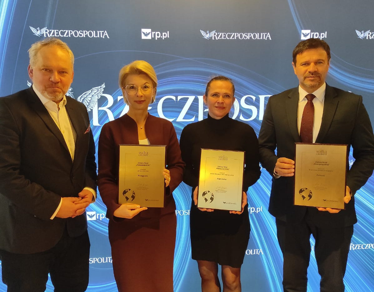 Zdjęcie: Gmina Potęgowo wyróżniona nagrodą „Zielone Orły RP”