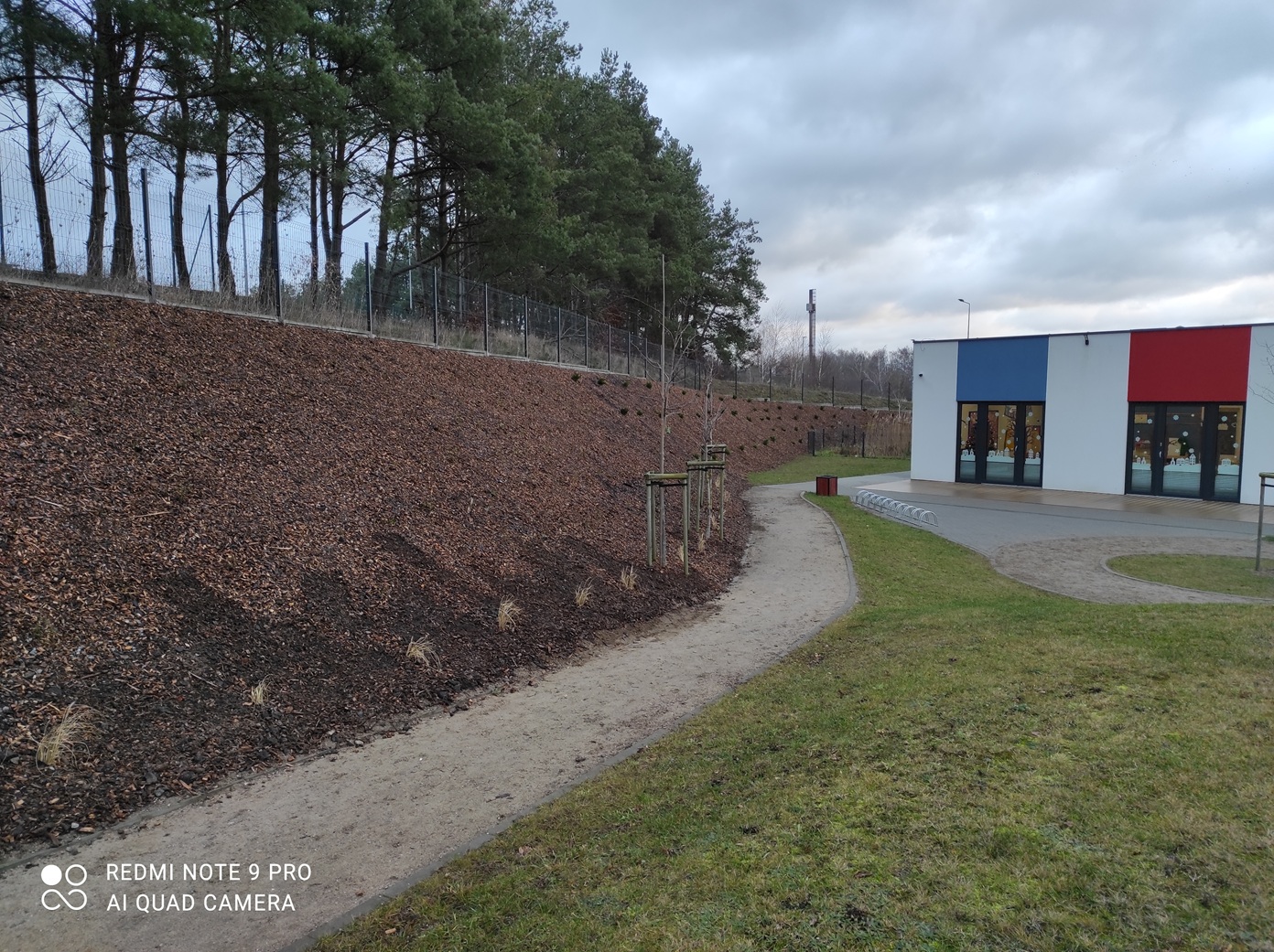 Zdjęcie: Zagospodarowanie skarpy przy Przedszkolu i Żłobku w Potęgowie