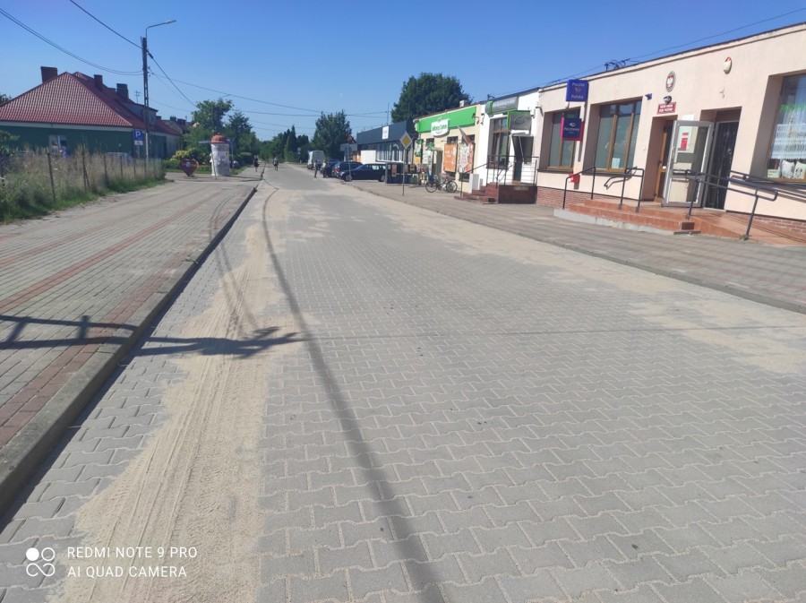 Zdjęcie: Modernizacja ulicy Darżyńskiej w Potęgowie