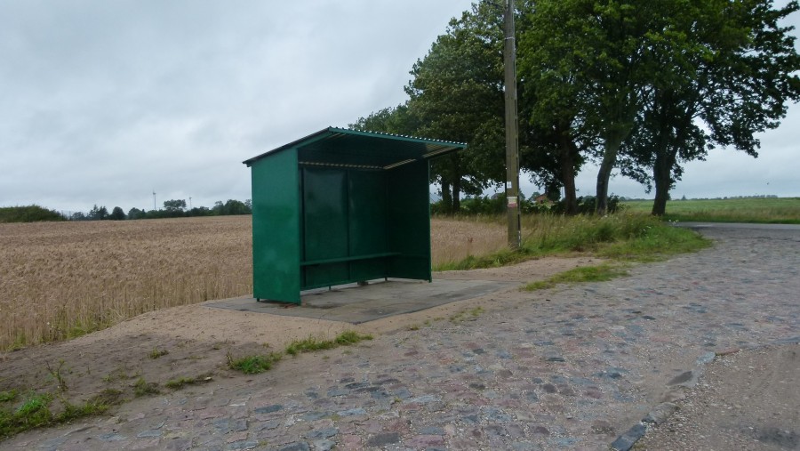 Zdjęcie: Nowe wiaty przystankowe na terenie Gminy Potęgowo