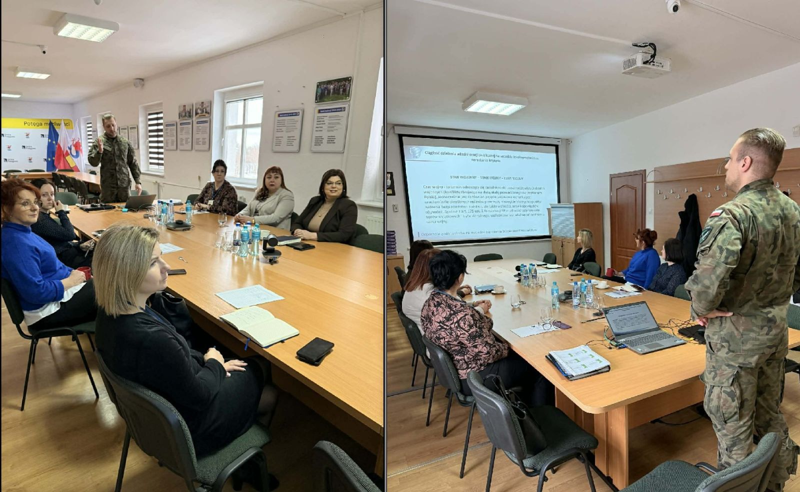 Zdjęcie: Spotkanie z przedstawicielem Wojskowego Centrum Rekrutacji