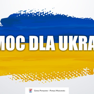 Grafika z informacją o pomocy dla Ukrainy