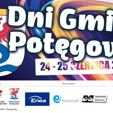 Plakat reklamujący Dni Gminy Potęgowo