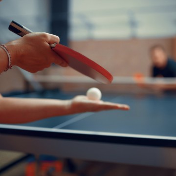 Gracze tenisa stołowego