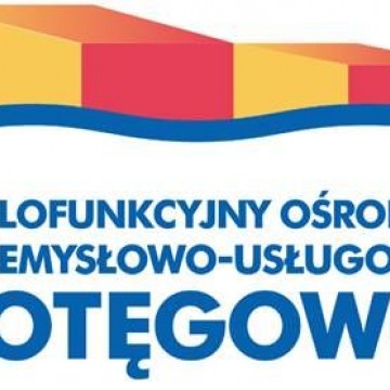 Logo Wielofunkcyjnego Ośrodka Przemysłowo-Usługowego w Potęgowie